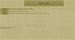 Desktop Screenshot of michaelkittle.com